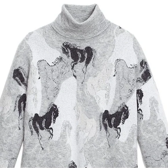 KATE SPADE STALLION SWEATER SIZE S